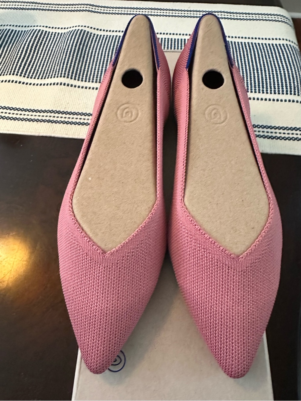 Rothy’s Rosebud Points Slip-On Flats Size 9.5
